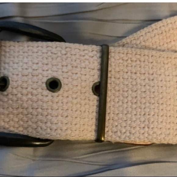 Peach Webbed Belt - Picture 7 of 7